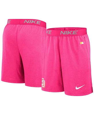 Men's Nike Pink San Diego Padres City Connect Performance Practice Shorts
