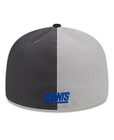 Men's New Era Gray, Black New York Giants 2023 Sideline 59FIFTY Fitted Hat