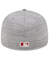 Men's New Era Los Angeles Angels 2024 Clubhouse Low Profile 59FIFTY Fitted Hat
