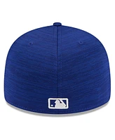 Men's New Era Royal Los Angeles Dodgers Clubhouse Low Profile 59FIFTY Fitted Hat