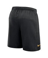 Men's Nike Black Pittsburgh Steelers Arched Kicker Shorts