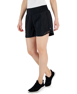 Id Ideology Women's High-Rise Running Shorts, Created for Macy's