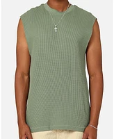 Waffle Men's Muscle Singlet tank top