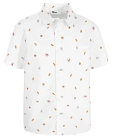 Epic Threads Big Boys Short-Sleeve Cotton Foodie Icon-Print Shirt, Created for Macy's