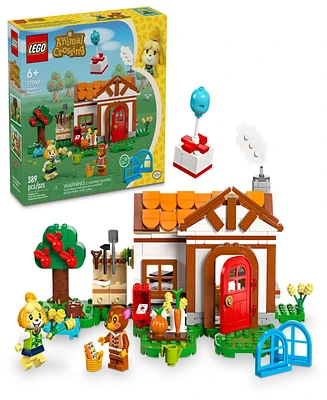 Lego Animal Crossing Isabelle's House Visit 77049 Toy Building Set, 389 Pieces