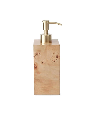 Cassadecor Petra Burl Wood Lotion/Soap Pump