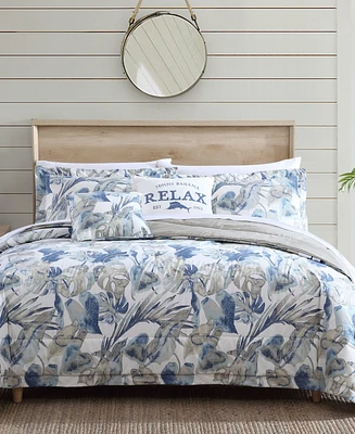 Tommy Bahama Home Raw Coast Cotton Queen 3-Pc. Duvet Cover Set