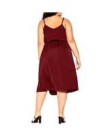 City Chic Women's Dreaming Dress