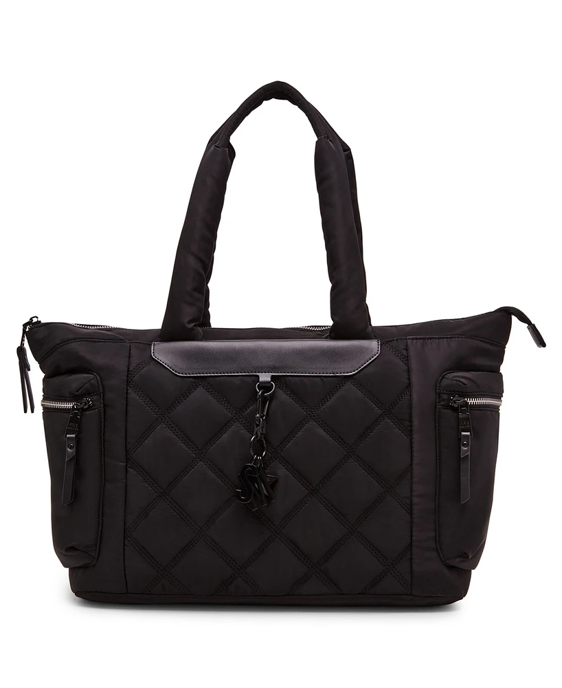 Steve Madden Londyn Nylon Quilted Tote