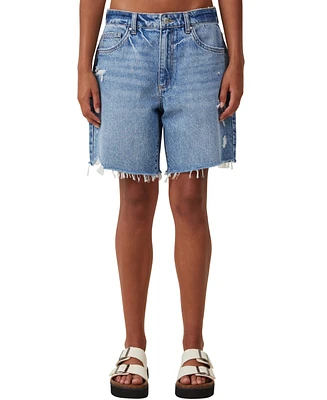 Cotton On Women's Relaxed Denim Short