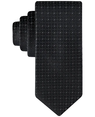 Calvin Klein Men's Chelsea Grid-Dot Tie