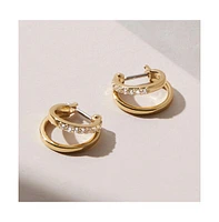Double Hoop Earrings - Toda Mini