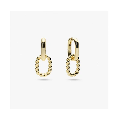 Ana Luisa - Double Hoop Earrings - Ash Double