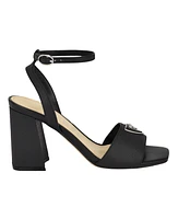 Guess Women's Gelyae Ankle Strap Block Heel Sandals