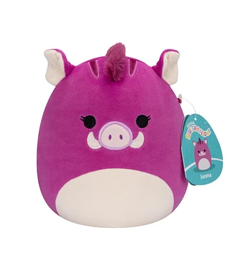 Squishmallows Jenna, Purple Boar Plush