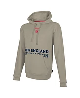 Men's Stadium Essentials Tan New England Revolution Status Pullover Hoodie