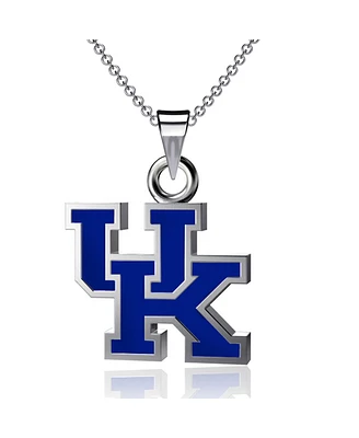 Women's Dayna Designs Kentucky Wildcats Enamel Small Pendant Necklace - Silver