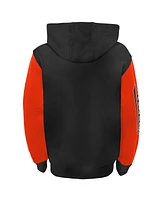 Big Boys Outerstuff Orange, Black Baltimore Orioles Postcard Full-Zip Hoodie Jacket