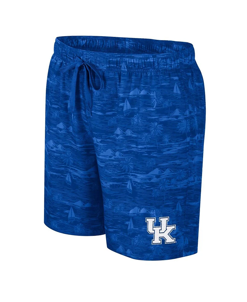 Men's Colosseum Royal Kentucky Wildcats Ozark Swim Shorts