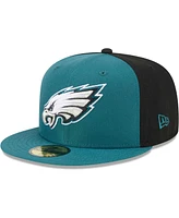 Men's New Era Midnight Green Philadelphia Eagles Gameday 59FIFTY Fitted Hat