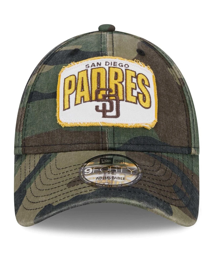 Men's New Era Camo San Diego Padres Gameday 9FORTY Adjustable Hat