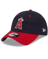 Men's New Era Navy Los Angeles Angels 2024 Batting Practice 9TWENTY Adjustable Hat