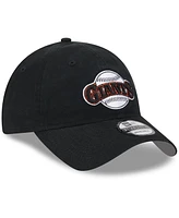 Men's New Era Black San Francisco Giants 2024 Batting Practice 9TWENTY Adjustable Hat