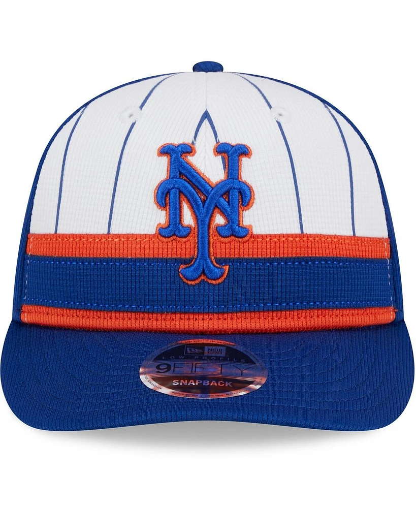 Men's New Era New York Mets 2024 Batting Practice Low Profile 9FIFTY Snapback Hat