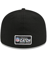 Men's New Era Black England Patriots 2023 Nfl Crucial Catch Low Profile 59FIFTY Fitted Hat