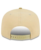 Men's New Era Khaki, Tan Philadelphia 76ers Green Collection 9FIFTY Snapback Hat