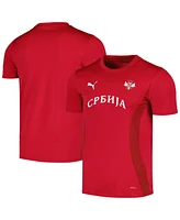 Men's Puma Red Serbia National Team 2024 Pre-Match Jersey