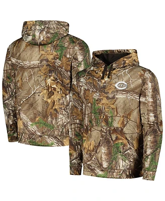 Men's Dunbrooke Camo Cincinnati Reds Champion Realtree Pullover Hoodie