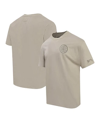 Men's Pro Standard Tan Seattle Mariners Neutral Drop Shoulder T-shirt