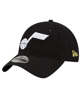 Men's New Era Black Utah Jazz Team 2.0 9TWENTY Adjustable Hat