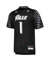 Men's adidas #1 Black Louisville Cardinals 2023 Premier Jersey