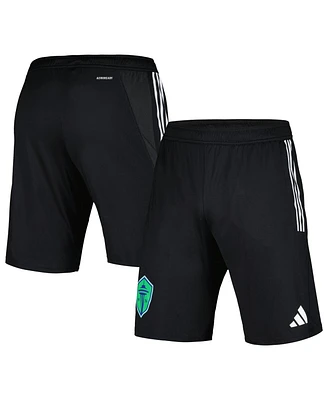 Men's adidas Black Seattle Sounders Fc On-Field Aeroready Training Shorts