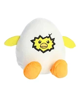 Aurora Mini Crack Me Up Eggspressions Punny Plush Toy Yellow 3.5"
