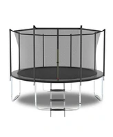 Simplie Fun 12FT Kids Play Trampoline - Easy Indoor & Outdoor Installation