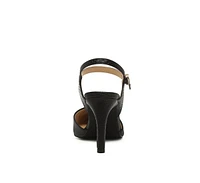 Sha Ankle Strap Slingback Stiletto Heel Sandals