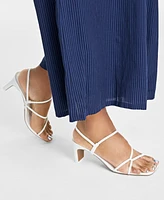 On 34th Women's Cloverr Strappy Block-Heel Sandals, Created for Macy's