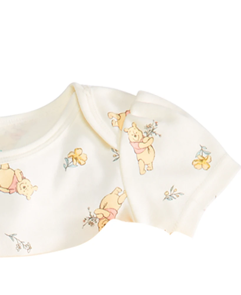 Disney Baby 3 Pack Winnie The Pooh  Bodysuits