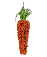 National Tree Company 28" Floral Carrot Easter Decoration