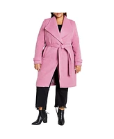 City Chic Women's So Coat