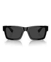 Prada Rectangular Men's Sunglasses, Pr 25ZS