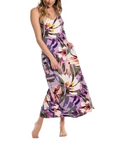 Linea Donatella Women's Printed Sleeveless Nightgown