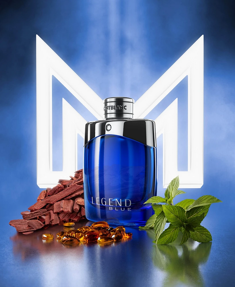 Montblanc Men's Legend Blue Eau de Parfum Spray, 3.3 oz.