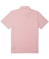 Lacoste Men's Short Sleeve Striped Performance Polo Shirt