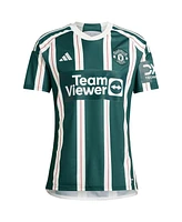 Men's adidas Green Manchester United 2023/24 Away Replica Jersey