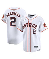 Men's Nike Alex Bregman White Houston Astros Home Limited Player Jersey