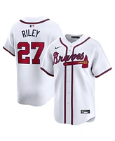 Men's Nike Austin Riley White Atlanta Braves Home Limited Player Jersey